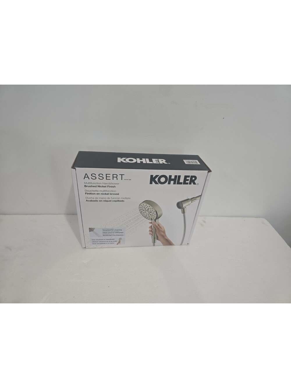 Kohler Assert Multifunction Handshower – Brushed Nickel Finish